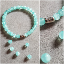 BRACELET EN AMAZONITE